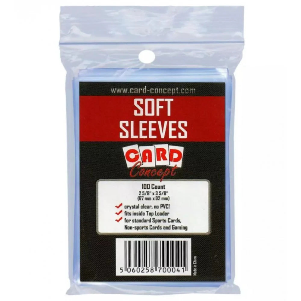 Single Card Holder Soft Sleeves