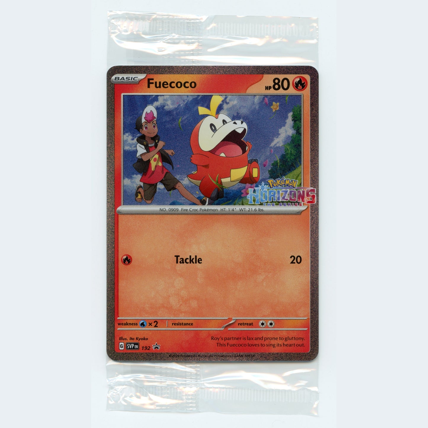 Fuecoco SVP192 | Horizons | Black Star Promo | NM