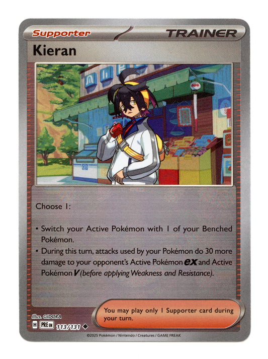 Kieran 113/131 (Poke Ball Pattern) | Prismatic Evolutions | Uncommon